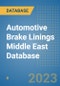 Automotive Brake Linings Middle East Database - Product Image