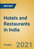 Hotels and Restaurants in India- Product Image