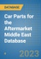 Car Parts for the Aftermarket Middle East Database - Product Image
