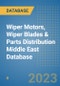 Wiper Motors, Wiper Blades & Parts (Car Aftermarket) Distribution Middle East Database - Product Image