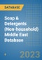 Soap & Detergents (Non-household) Middle East Database - Product Image