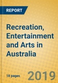Recreation, Entertainment and Arts in Australia- Product Image