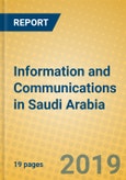 Information and Communications in Saudi Arabia- Product Image