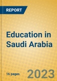 Education in Saudi Arabia- Product Image