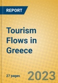 Tourism Flows in Greece- Product Image