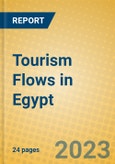 Tourism Flows in Egypt- Product Image