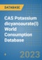 CAS Potassium dicyanoaurate(I) World Consumption Database - Product Image