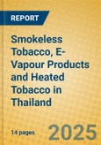 Smokeless Tobacco, E-Vapour Products and Heated Tobacco in Thailand- Product Image