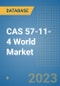 CAS 57-11-4 Stearic acid Chemical World Database - Product Image