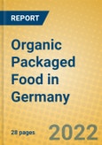 Organic Packaged Food in Germany- Product Image