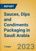 Sauces, Dips and Condiments Packaging in Saudi Arabia- Product Image