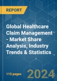 Global Healthcare Claim Management - Market Share Analysis, Industry Trends & Statistics, Growth Forecasts 2019 - 2029- Product Image