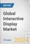 Global Interactive Display Market by Product (Interactive Kiosk, Whiteboard, Table, Video Wall, Monitor), Technology (LCD, LED, OLED), Panel Size, Panel Type (Flat, Flexible, Transparent), Vertical (Retail, Corporate) and Geography - Forecast to 2029 - Product Thumbnail Image