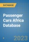 Passenger Cars Africa Database - Product Thumbnail Image