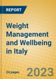Weight Management and Wellbeing in Italy- Product Image