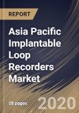 Asia Pacific Implantable Loop Recorders Market By Application (Atrial fibrillation, Cardiac Arrhythmia and Cardiac syncope), By End User (Hospitals, Cardiac Centers and Other End Users), By Country, Industry Analysis and Forecast, 2020 - 2026- Product Image