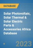 Solar Photovoltaic, Solar Thermal & Solar Electric Parts & Accessories Africa Database- Product Image