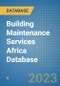 Building Maintenance Services Africa Database - Product Image