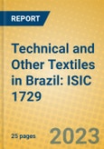 Technical and Other Textiles in Brazil: ISIC 1729- Product Image