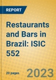 Restaurants and Bars in Brazil: ISIC 552- Product Image