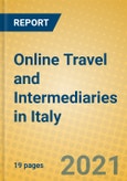 Online Travel and Intermediaries in Italy- Product Image
