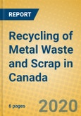 Recycling of Metal Waste and Scrap in Canada- Product Image