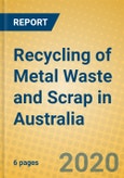 Recycling of Metal Waste and Scrap in Australia- Product Image