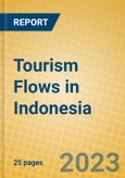 Tourism Flows in Indonesia- Product Image