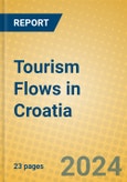 Tourism Flows in Croatia- Product Image