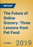 The Future of Online Grocery: Three Lessons from Pet Food- Product Image