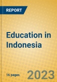 Education in Indonesia: ISIC 80- Product Image