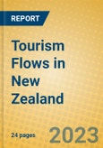Tourism Flows in New Zealand- Product Image