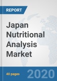 Japan Nutritional Analysis Market: Prospects, Trends Analysis, Market Size and Forecasts up to 2025- Product Image