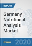 Germany Nutritional Analysis Market: Prospects, Trends Analysis, Market Size and Forecasts up to 2025- Product Image