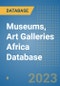 Museums, Art Galleries Africa Database - Product Image
