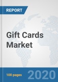 Gift Cards Market: Global Industry Analysis, Trends, Market Size, and Forecasts up to 2026- Product Image