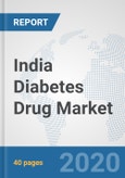 India Diabetes Drug Market: Prospects, Trends Analysis, Market Size and Forecasts up to 2025- Product Image