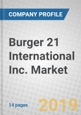 Burger 21 International Inc.: Franchise Profile- Product Image