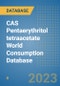CAS Pentaerythritol tetraacetate World Consumption Database - Product Image