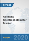 Germany Spectrophotometer Market: Prospects, Trends Analysis, Market Size and Forecasts up to 2025- Product Image