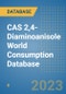 CAS 2,4-Diaminoanisole World Consumption Database - Product Image