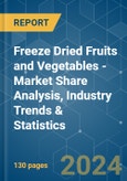 Freeze Dried Fruits and Vegetables - Market Share Analysis, Industry Trends & Statistics, Growth Forecasts 2018 - 2029- Product Image