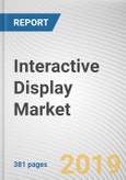 Interactive Display Market by Panel Type, Technology, Screen Size, Application, and End User: Global Opportunity Analysis and Industry Forecast, 2019-2026- Product Image
