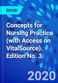 Concepts for Nursing Practice (with Access on VitalSource). Edition No. 3- Product Image