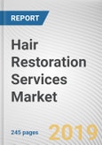 Hair Restoration Services Market by Service Type, Gender, and Service Provider: Global Opportunity Analysis and Industry Forecast, 2019-2026- Product Image