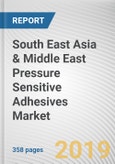 South East Asia & Middle East Pressure Sensitive Adhesives Market: Opportunity Analysis and Industry Forecast, 2019-2026- Product Image