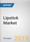 Lipstick Market by Product Type, Form and Distribution Channel: Global Opportunity Analysis and Industry Forecast, 2019-2026- Product Image