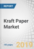 Kraft Paper Market by Grade (Bleached, Unbleached, Wrapping & Packaging, Sack kraft paper), Packaging form (Wraps, Pouches, Grocery & Industrial bags, Corrugated box, Envelopes), Applications, Region - Global Forecast to 2025- Product Image