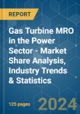 Gas Turbine MRO in the Power Sector - Market Share Analysis, Industry Trends & Statistics, Growth Forecasts 2020 - 2029- Product Image