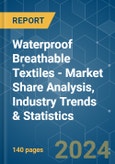 Waterproof Breathable Textiles - Market Share Analysis, Industry Trends & Statistics, Growth Forecasts 2019 - 2029- Product Image
